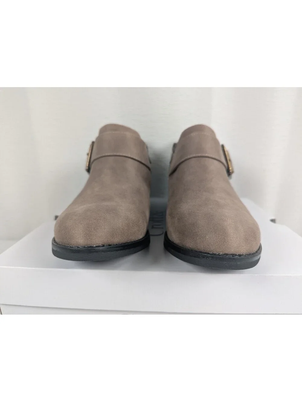 Croft & Barrow - Dorindaa - Buckle - Zippper - Women's Ankle Boots - Size: 8.5